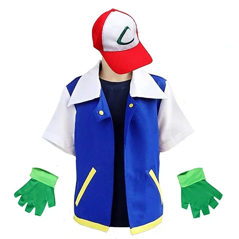 Japan Lifestyle And Culture - Косплей аниме Ash Ketchum, одежда для