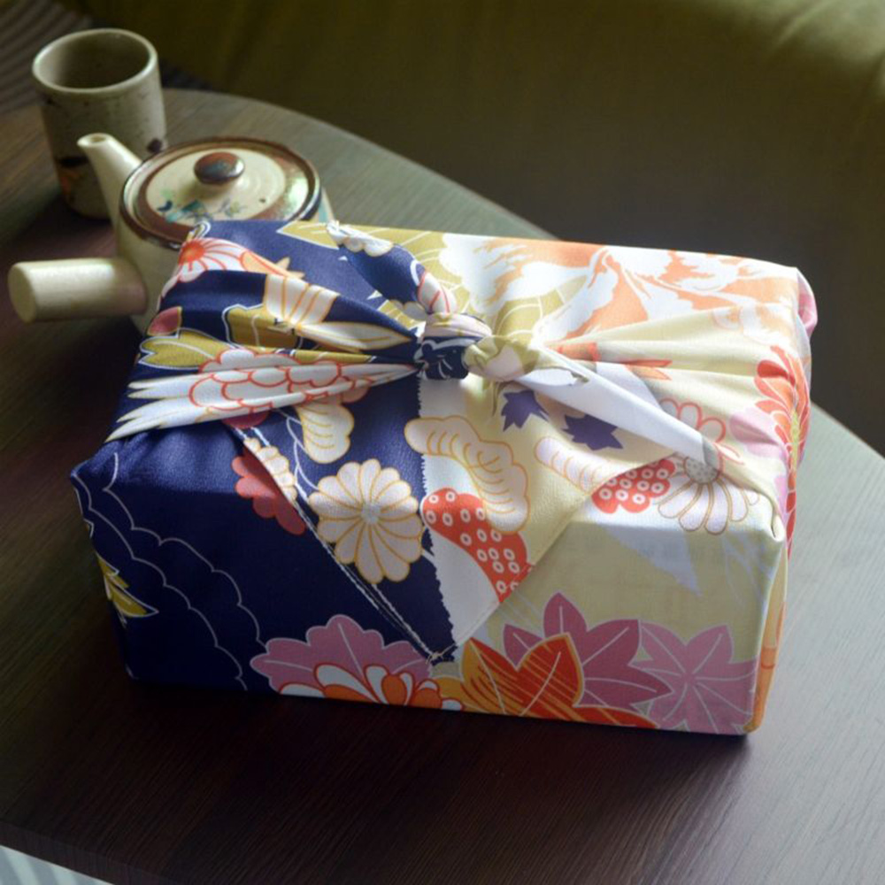 Furoshiki Wrap Cloth - Многоразовая японская ткань фурошики 70x70 см