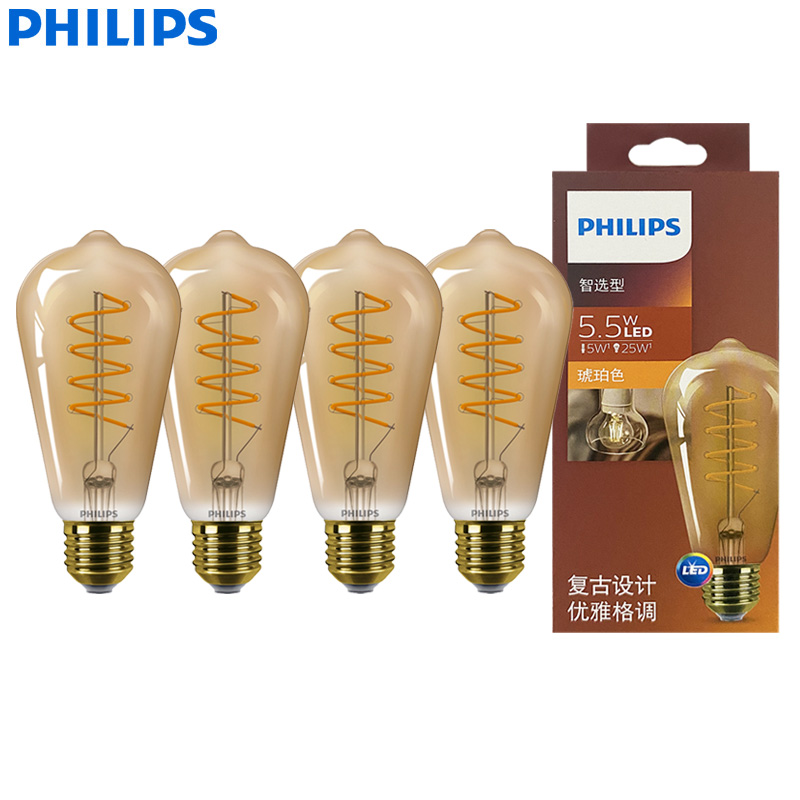 Philips LED ST64 E27 Декоратив – обзор и цена Philips Bulb Led Classic