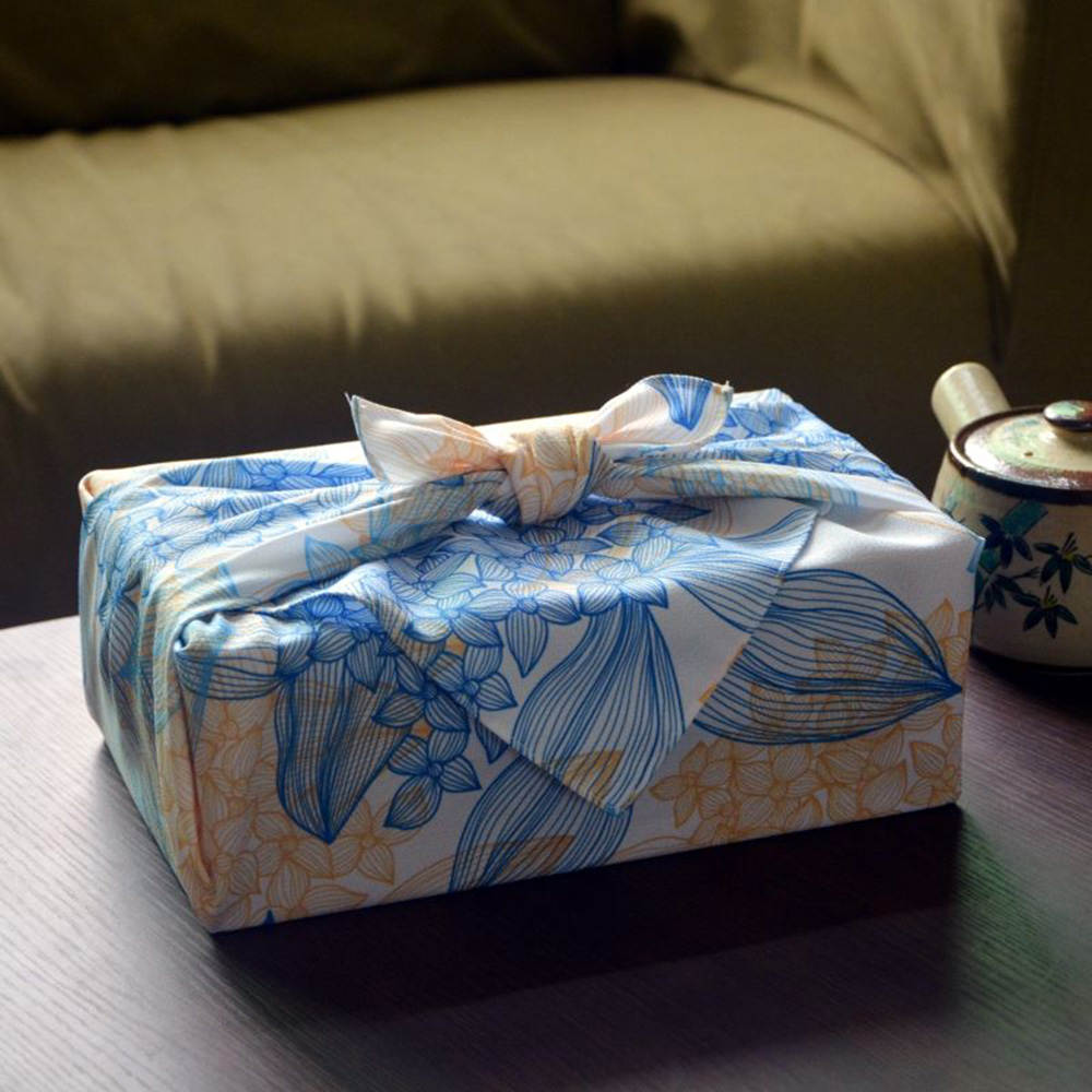 Многоразовая японская ткань фу – обзор и цена Furoshiki Wrap Cloth